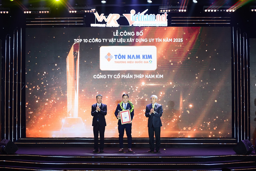 Tôn Nam Kim – Top 10 Công Ty Vật Liệu Xây Dựng Uy Tín Năm 2025